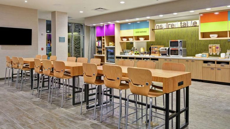 <b>Home2 Suites Charlotte Piper Glen Restaurant</b>. Images powered by <a href="https://iceportal.shijigroup.com/" title="IcePortal" target="_blank">IcePortal</a>.