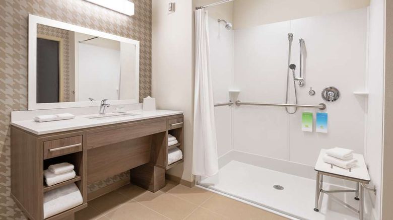<b>Home2 Suites by Hilton Rochester Greece Room</b>. Images powered by <a href="https://iceportal.shijigroup.com/" title="IcePortal" target="_blank">IcePortal</a>.