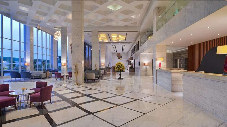 <b>Radisson Hotel Agra Lobby</b>. Images powered by <a href="https://iceportal.shijigroup.com/" title="IcePortal" target="_blank">IcePortal</a>.