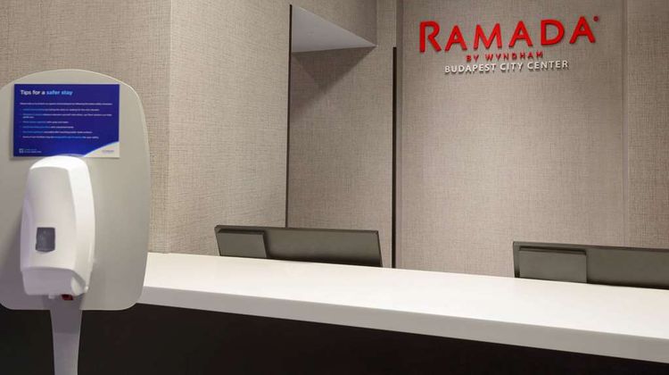 Ramada by Wyndham Budapest City Center Lobby