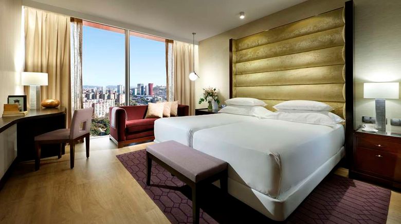<b>Hyatt Regency Barcelona Tower Room</b>. Images powered by <a href="https://iceportal.shijigroup.com/" title="IcePortal" target="_blank">IcePortal</a>.
