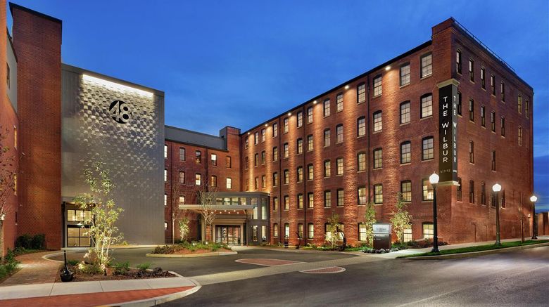 <b>The Wilbur Lititz, Tapestry Collection Exterior</b>. Images powered by <a href="https://iceportal.shijigroup.com/" title="IcePortal" target="_blank">IcePortal</a>.
