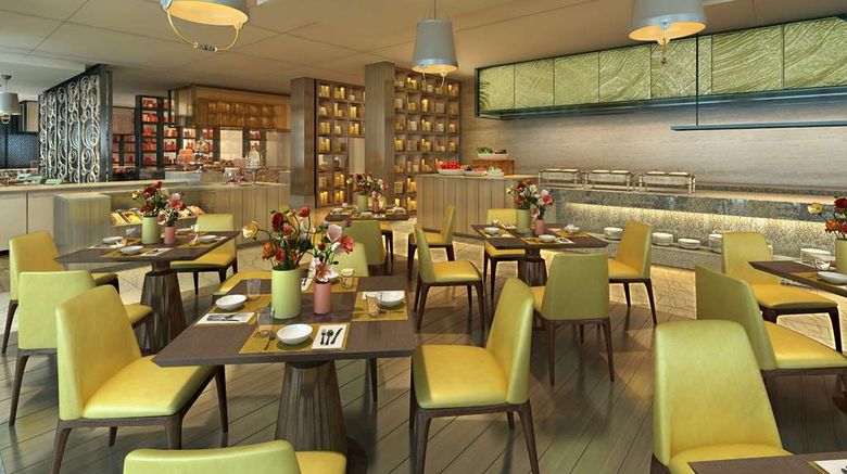 <b>Radisson Hotel Hangzhou Qianjiang Restaurant</b>. Images powered by <a href="https://iceportal.shijigroup.com/" title="IcePortal" target="_blank">IcePortal</a>.