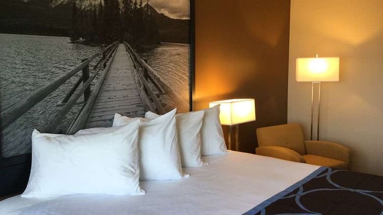 <b>Super 8 by Wyndham Spruce Grove Room</b>. Images powered by <a href="https://iceportal.shijigroup.com/" title="IcePortal" target="_blank">IcePortal</a>.