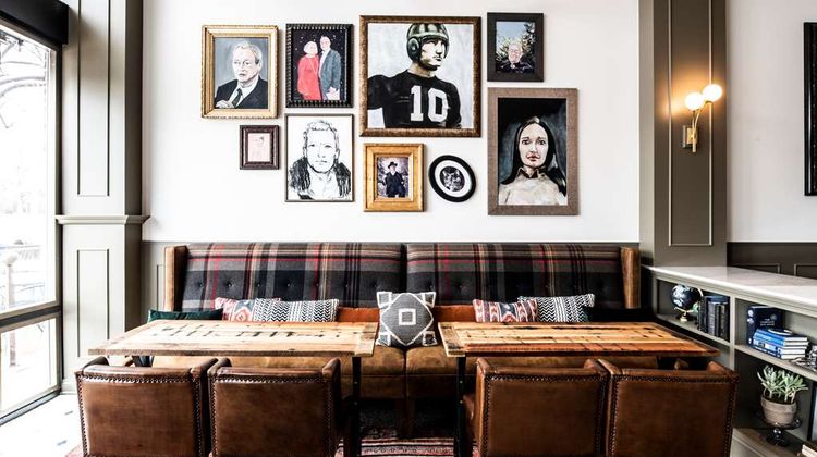 The Armstrong Hotel Lobby