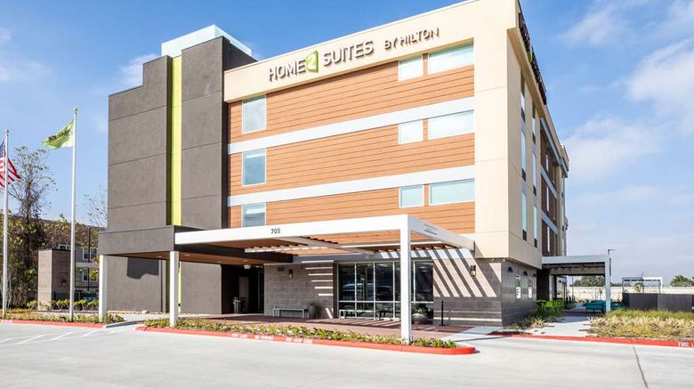 Home2 Suites IAH Airport Beltway 8 Exterior. Images powered by <a href="https://iceportal.shijigroup.com" target="_blank" rel="noopener">Ice Portal</a>.