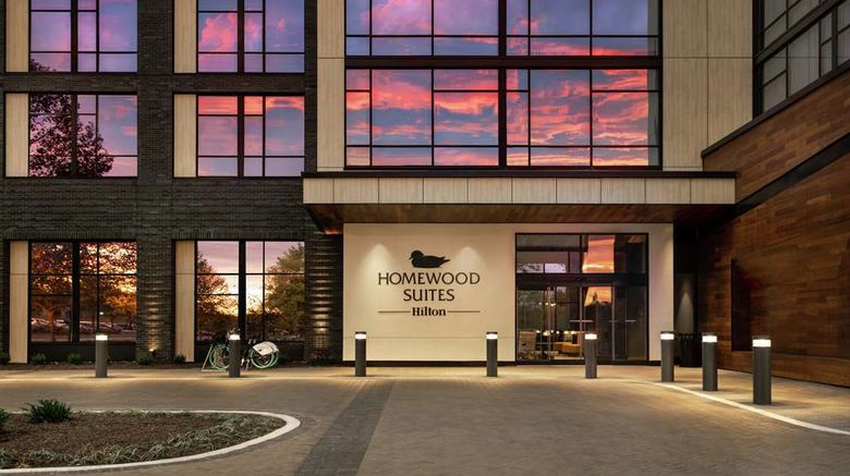 Homewood Suites Wilmington Downtown Exterior. Images powered by <a href="https://iceportal.shijigroup.com" target="_blank" rel="noopener">Ice Portal</a>.