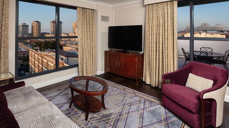 <b>The Higgins Hotel New Orleans Room</b>. Images powered by <a href="https://iceportal.shijigroup.com/" title="IcePortal" target="_blank">IcePortal</a>.