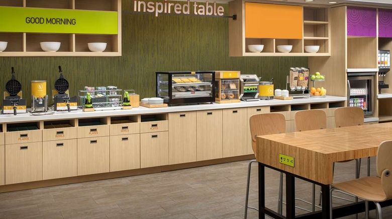 <b>Home2 Suites by Hilton St Augustine I-95 Restaurant</b>. Images powered by <a href="https://iceportal.shijigroup.com/" title="IcePortal" target="_blank">IcePortal</a>.