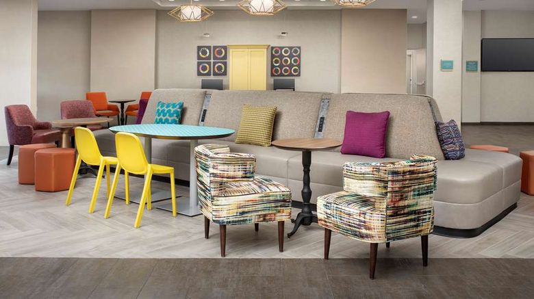 <b>Home2 Suites by Hilton St Augustine I-95 Lobby</b>. Images powered by <a href="https://iceportal.shijigroup.com/" title="IcePortal" target="_blank">IcePortal</a>.