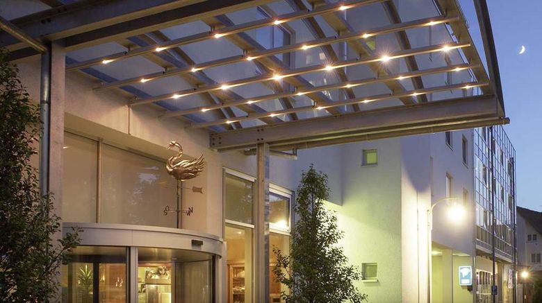 <b>Hotel Schwanen Stuttgart Airport Exterior</b>. Images powered by <a href="https://iceportal.shijigroup.com/" title="IcePortal" target="_blank">IcePortal</a>.