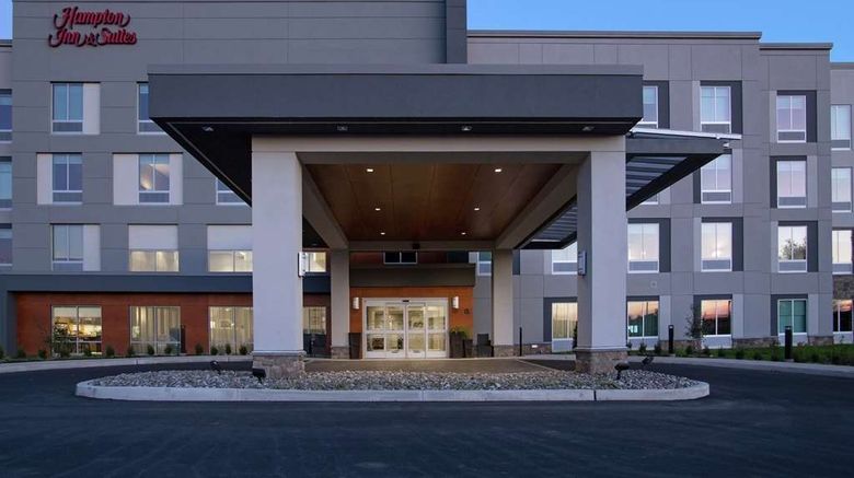 <b>Hampton Inn & Suites Kutztown Exterior</b>. Images powered by <a href="https://iceportal.shijigroup.com/" title="IcePortal" target="_blank">IcePortal</a>.
