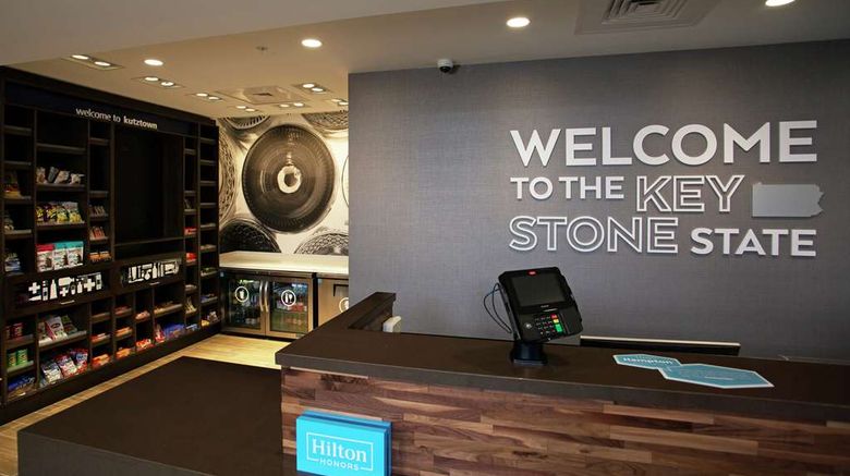 <b>Hampton Inn & Suites Kutztown Lobby</b>. Images powered by <a href="https://iceportal.shijigroup.com/" title="IcePortal" target="_blank">IcePortal</a>.