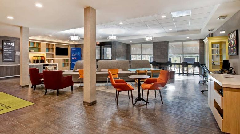 <b>Home2 Suites Charlotte Northlake Lobby</b>. Images powered by <a href="https://iceportal.shijigroup.com/" title="IcePortal" target="_blank">IcePortal</a>.