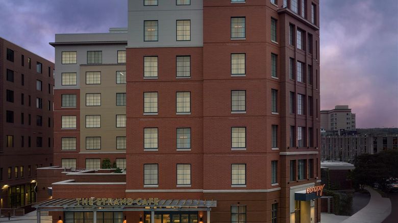 <b>Canopy by Hilton Ithaca Downtown Exterior</b>. Images powered by <a href="https://iceportal.shijigroup.com/" title="IcePortal" target="_blank">IcePortal</a>.