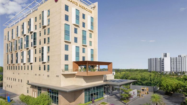 <b>Grand Mercure Gandhinagar Gift City Exterior</b>. Images powered by <a href="https://iceportal.shijigroup.com/" title="IcePortal" target="_blank">IcePortal</a>.