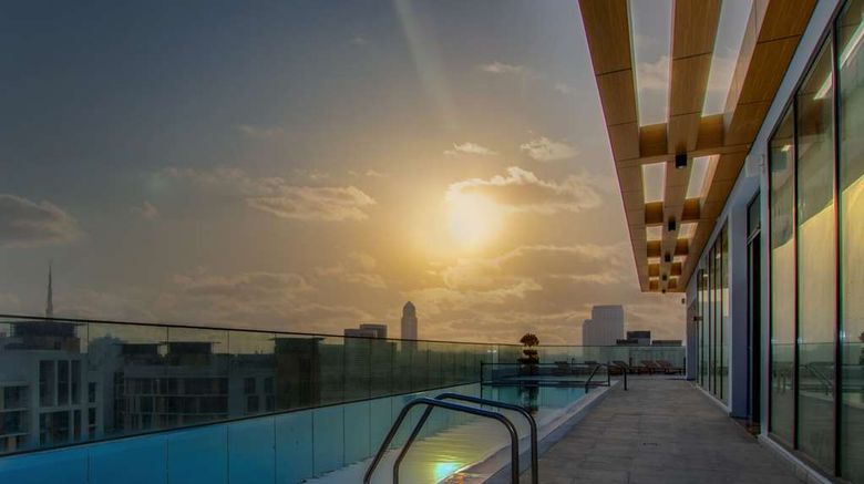 <b>IntercityHotel Dubai Al Jaddaf Pool</b>. Images powered by <a href="https://iceportal.shijigroup.com/" title="IcePortal" target="_blank">IcePortal</a>.