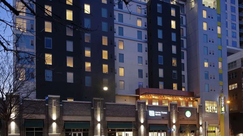 <b>Home2 Suites by Hilton Charlotte Uptown Exterior</b>. Images powered by <a href="https://iceportal.shijigroup.com/" title="IcePortal" target="_blank">IcePortal</a>.