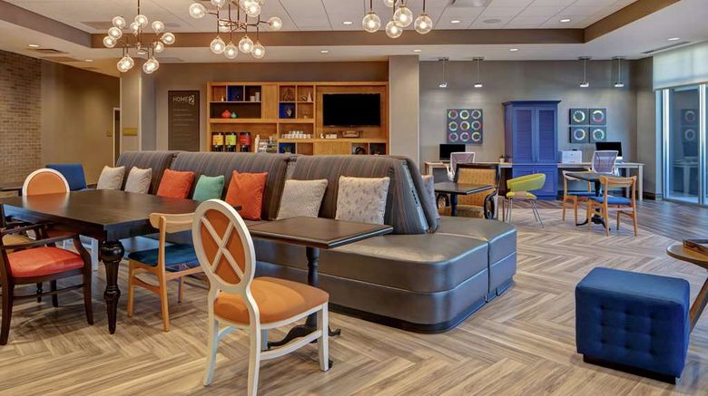 <b>Home2 Suites by Hilton Charlotte Uptown Lobby</b>. Images powered by <a href="https://iceportal.shijigroup.com/" title="IcePortal" target="_blank">IcePortal</a>.