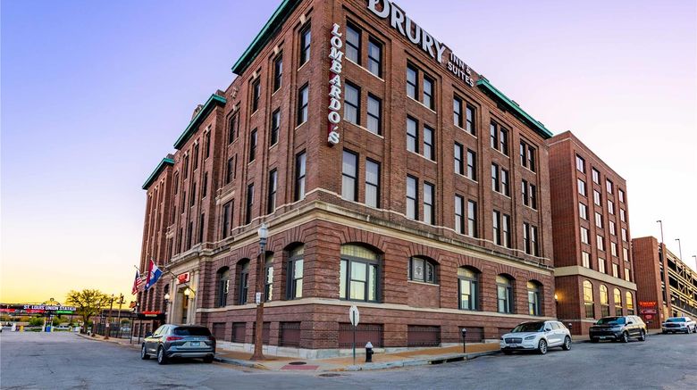 <b>Drury Plaza Hotel St Louis Union Station Exterior</b>. Images powered by <a href="https://iceportal.shijigroup.com/" title="IcePortal" target="_blank">IcePortal</a>.