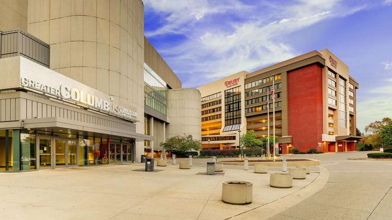 <b>Drury Plaza Hotel Columbus Downtown Exterior</b>. Images powered by <a href="https://iceportal.shijigroup.com/" title="IcePortal" target="_blank">IcePortal</a>.