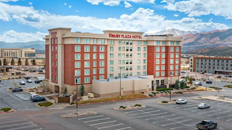 <b>Drury Plaza Hotel Colorado Springs Exterior</b>. Images powered by <a href="https://iceportal.shijigroup.com/" title="IcePortal" target="_blank">IcePortal</a>.
