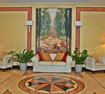 Silver Hotel Lobby