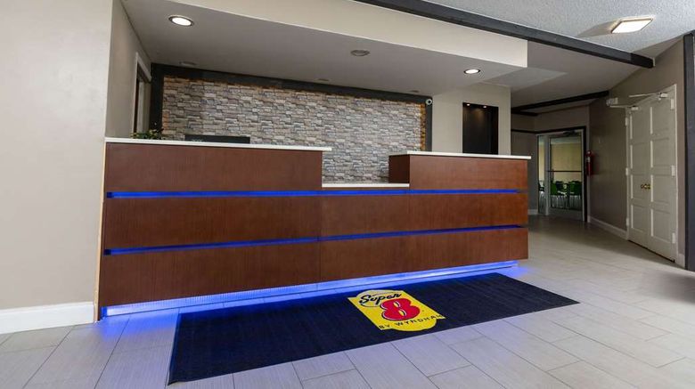 <b>Super 8 by Wyndham Goldsboro Lobby</b>. Images powered by <a href="https://iceportal.shijigroup.com/" title="IcePortal" target="_blank">IcePortal</a>.
