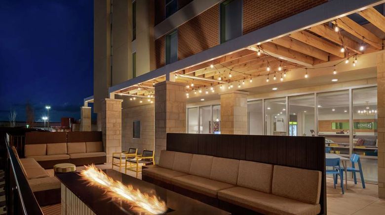 <b>Home2 Suites by Hilton Dayton Exterior</b>. Images powered by <a href="https://iceportal.shijigroup.com/" title="IcePortal" target="_blank">IcePortal</a>.