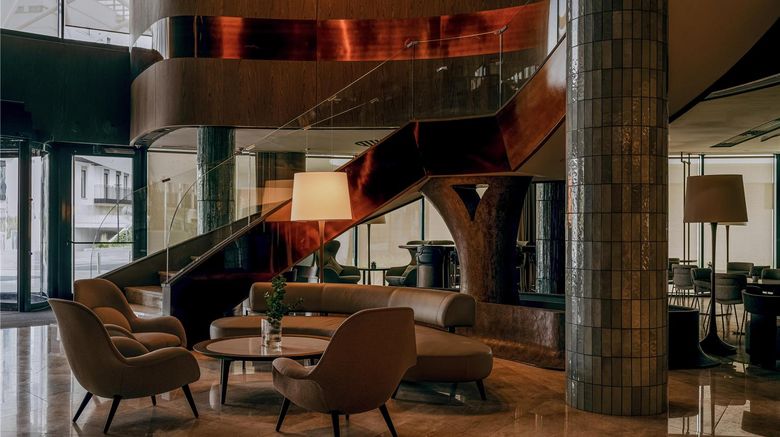 <b>Hilton Swinoujscie Resort and Spa Lobby</b>. Images powered by <a href="https://iceportal.shijigroup.com/" title="IcePortal" target="_blank">IcePortal</a>.