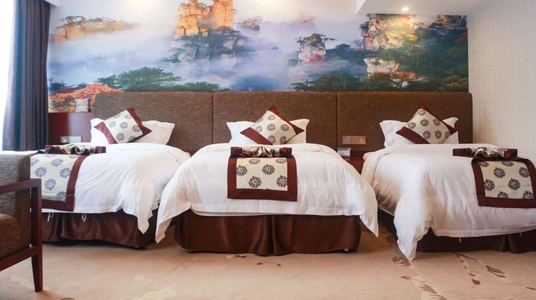 <b>Days Hotel by Wyndham Hunan Zhangjiajie Room</b>. Images powered by <a href="https://iceportal.shijigroup.com/" title="IcePortal" target="_blank">IcePortal</a>.