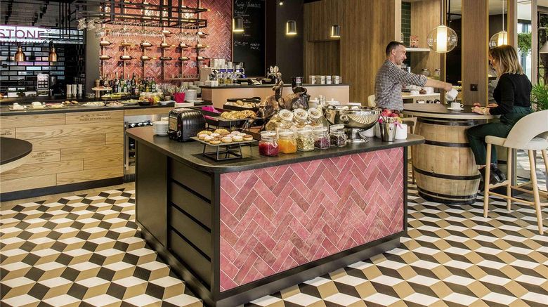 <b>Ibis Styles Krakow Santorini Restaurant</b>. Images powered by <a href="https://iceportal.shijigroup.com/" title="IcePortal" target="_blank">IcePortal</a>.