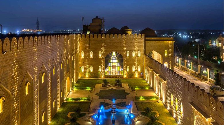 <b>Saira Fort Sarovar Portico Jai Exterior</b>. Images powered by <a href="https://iceportal.shijigroup.com/" title="IcePortal" target="_blank">IcePortal</a>.