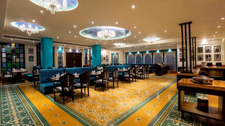 <b>Saira Fort Sarovar Portico Jai Restaurant</b>. Images powered by <a href="https://iceportal.shijigroup.com/" title="IcePortal" target="_blank">IcePortal</a>.