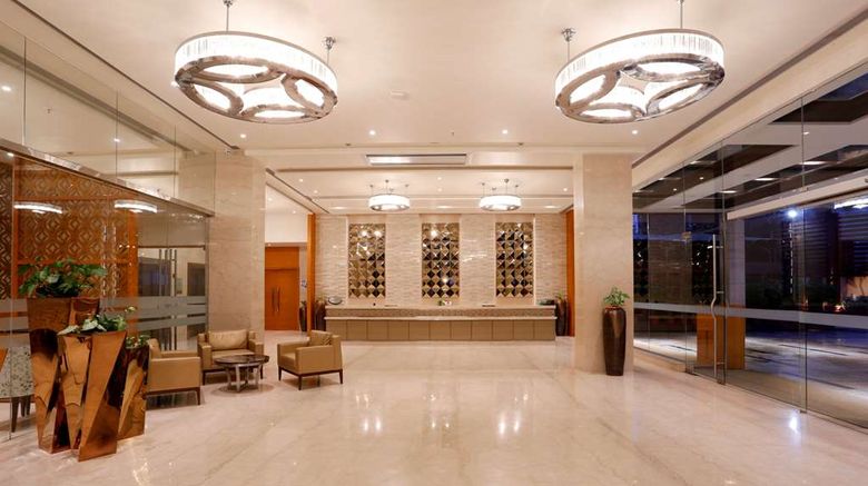 <b>Nataraj Sarovar Portico Jhansi Lobby</b>. Images powered by <a href="https://iceportal.shijigroup.com/" title="IcePortal" target="_blank">IcePortal</a>.