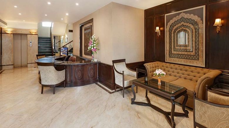 <b>La Place Sarovar Portico Lucknow Lobby</b>. Images powered by <a href="https://iceportal.shijigroup.com/" title="IcePortal" target="_blank">IcePortal</a>.