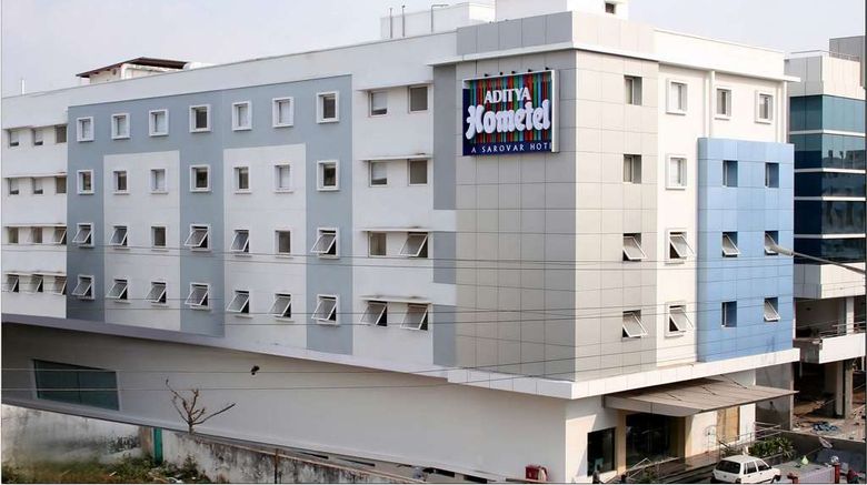 Aditya Hometel Exterior. Images powered by <a href="https://iceportal.shijigroup.com" target="_blank" rel="noopener">Ice Portal</a>.
