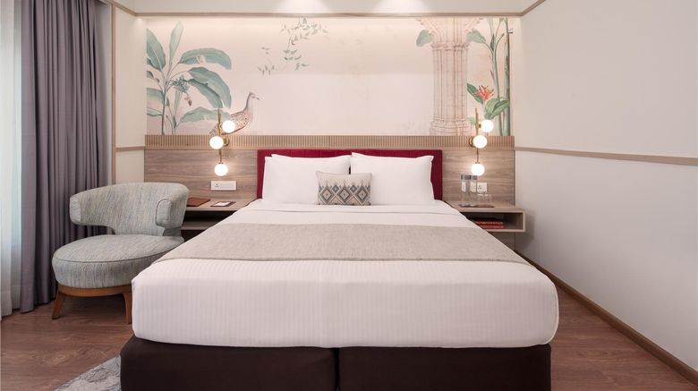<b>Nidhivan Sarovar Portico Room</b>. Images powered by <a href="https://iceportal.shijigroup.com/" title="IcePortal" target="_blank">IcePortal</a>.