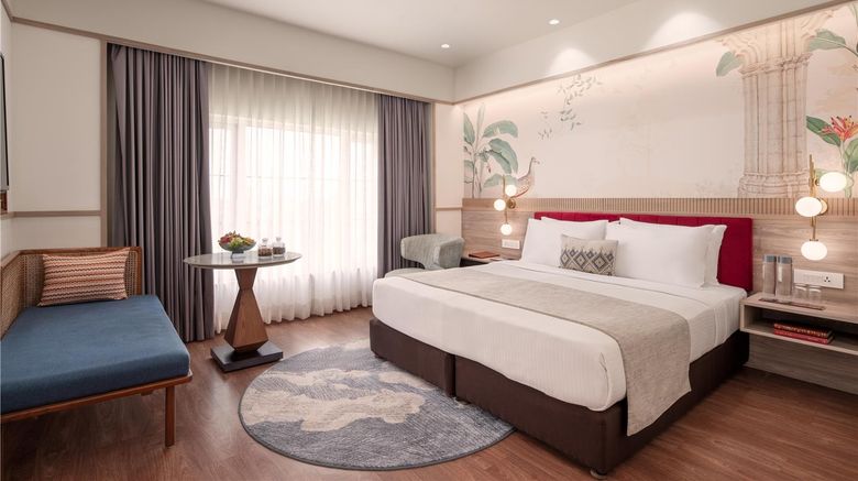 <b>Nidhivan Sarovar Portico Room</b>. Images powered by <a href="https://iceportal.shijigroup.com/" title="IcePortal" target="_blank">IcePortal</a>.