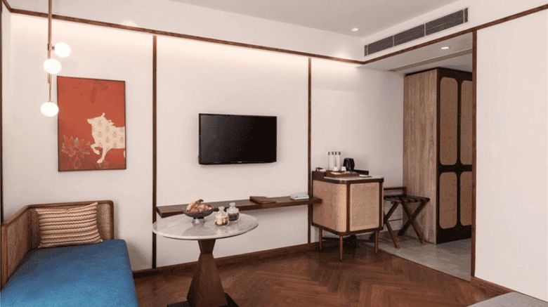 <b>Nidhivan Sarovar Portico Suite</b>. Images powered by <a href="https://iceportal.shijigroup.com/" title="IcePortal" target="_blank">IcePortal</a>.
