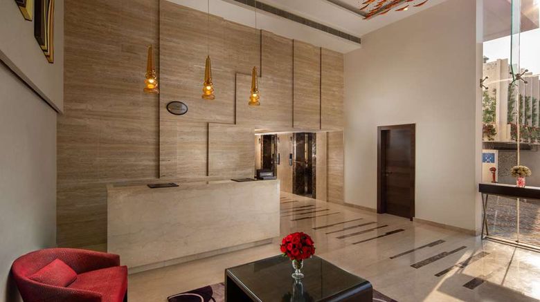 <b>Nirvana Sarovar Portico Lobby</b>. Images powered by <a href="https://iceportal.shijigroup.com/" title="IcePortal" target="_blank">IcePortal</a>.