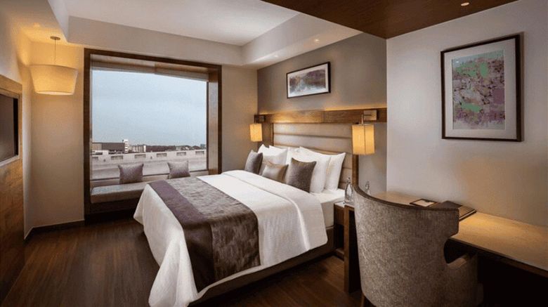 <b>Nirvana Sarovar Portico Room</b>. Images powered by <a href="https://iceportal.shijigroup.com/" title="IcePortal" target="_blank">IcePortal</a>.