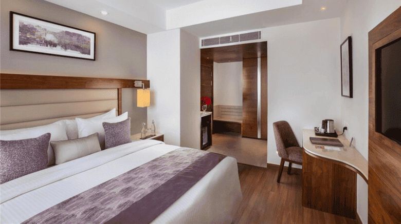 <b>Nirvana Sarovar Portico Room</b>. Images powered by <a href="https://iceportal.shijigroup.com/" title="IcePortal" target="_blank">IcePortal</a>.