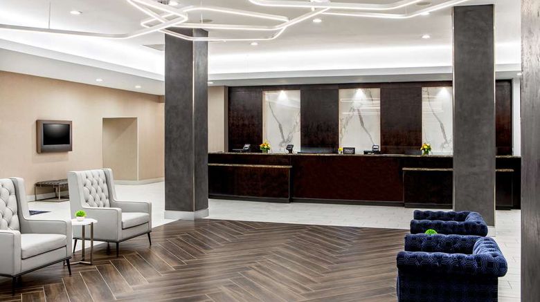 <b>DoubleTree by Hilton Washington DC North Lobby</b>. Images powered by <a href="https://iceportal.shijigroup.com/" title="IcePortal" target="_blank">IcePortal</a>.