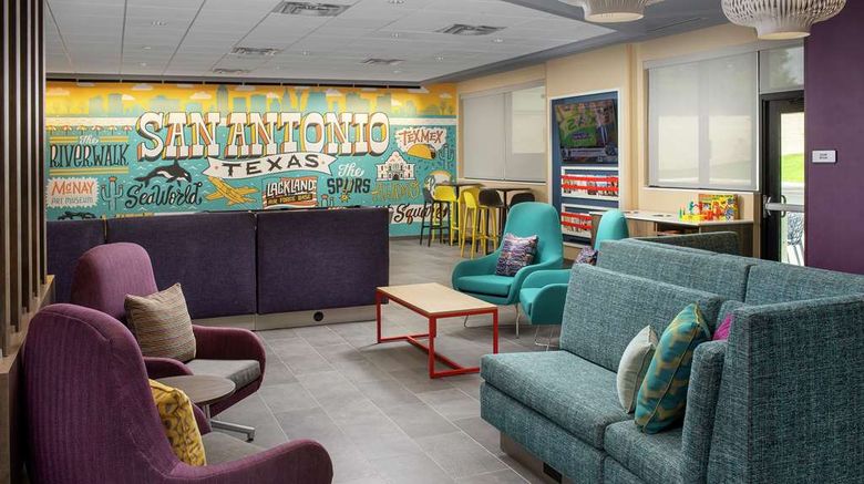 <b>Tru by Hilton Lackland SeaWorld Lobby</b>. Images powered by <a href="https://iceportal.shijigroup.com/" title="IcePortal" target="_blank">IcePortal</a>.