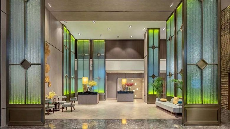 <b>Days Hotel by Wyndham Changsha Downtown Lobby</b>. Images powered by <a href="https://iceportal.shijigroup.com/" title="IcePortal" target="_blank">IcePortal</a>.
