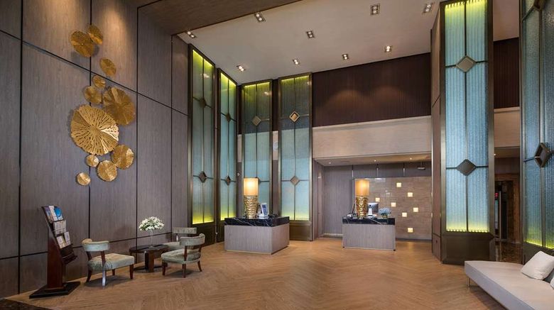 <b>Days Hotel by Wyndham Changsha Downtown Lobby</b>. Images powered by <a href="https://iceportal.shijigroup.com/" title="IcePortal" target="_blank">IcePortal</a>.