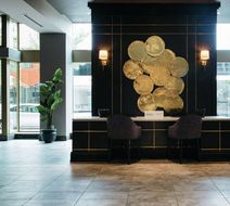 The Axis Moline Hotel Tapestry Lobby
