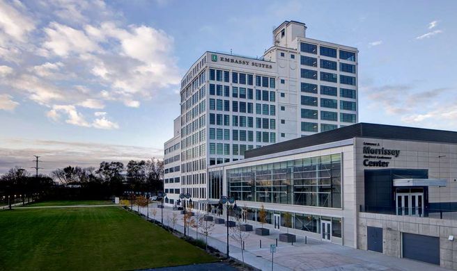 Embassy Suites by Hilton Riverfront Exterior