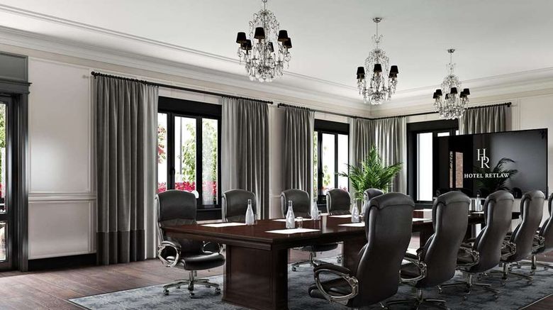 <b>Hotel Retlaw, Trademark Coll by Wyndham Meeting</b>. Images powered by <a href="https://iceportal.shijigroup.com/" title="IcePortal" target="_blank">IcePortal</a>.